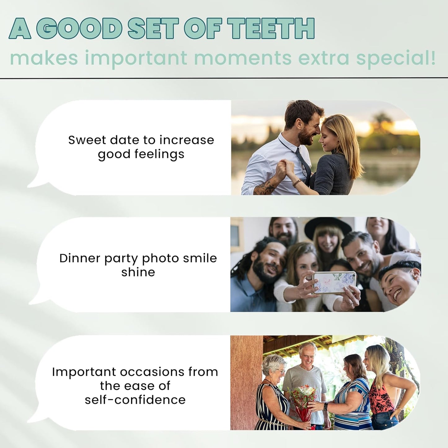 Natural Whitening Tooth Powder - Mint & Coconut, Fresh Breath, Dentist Approved, for Sensitive Teeth