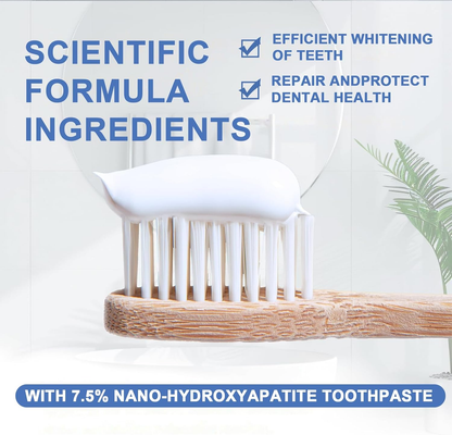 YAYASHI 7.5% Hydroxyapatite Toothpaste for Enamel Protection and Tooth Strengthening